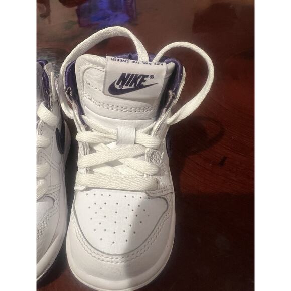 Nike Air Jordan 1 Retro High OG TD Court Purple - Picture 6 of 10